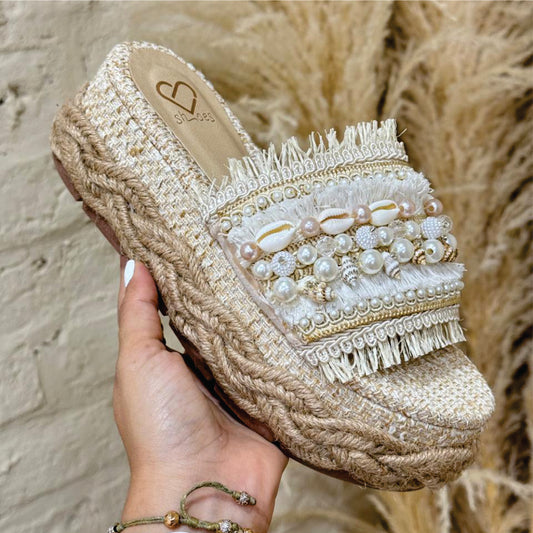 SANDALIA YUTE TRENZA AURORA